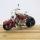 ブリキのおもちゃバイク インディアン(Indian)モデルヴィンテージオートバイ／レッド(Mサイズ)