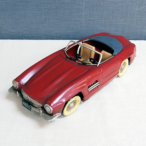 ブリキのおもちゃ車 メルセデス・ベンツ(Mercedes-Benz) SLクラス(Mサイズ)