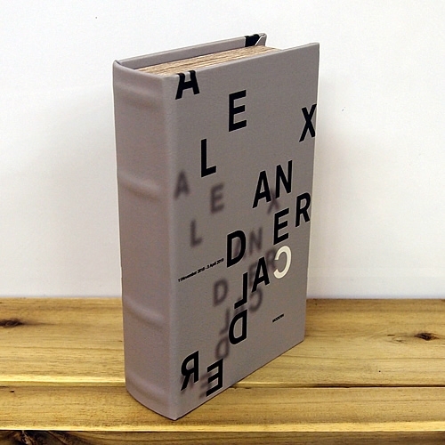BOOK BOX ブックボックス(本型箱) (Lサイズ)／English letter【取り寄せ品／納期1週間前後】