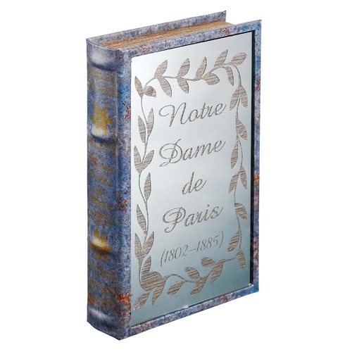 【ミラー表紙型】BOOK BOX ブックボックス(本型箱) (LLサイズ)／Notre Dame de Paris