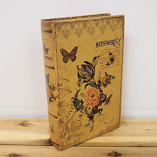 BOOK BOX ブックボックス (本型箱)(Lサイズ)／BUTTERFLY