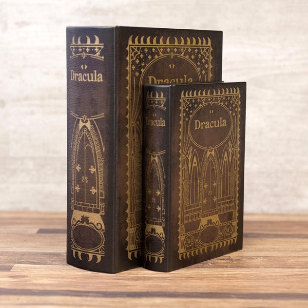 BOOK BOX ブックボックス (本型箱)2個セット【単品販売可】 (LL・Mサイズ)／Dracula