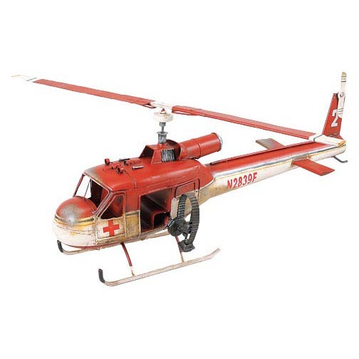 ブリキのおもちゃ 救助ヘリコプターN2839F(LLサイズ)