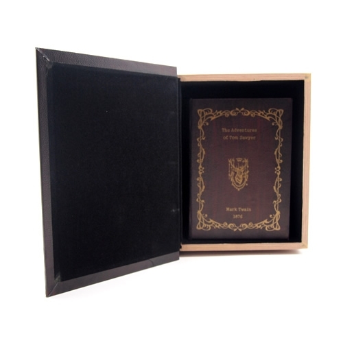 BOOK BOX ブックボックス (本型箱)2個セット【単品販売可】 (LL・Mサイズ)／THE Adventures of Tom Sawyer