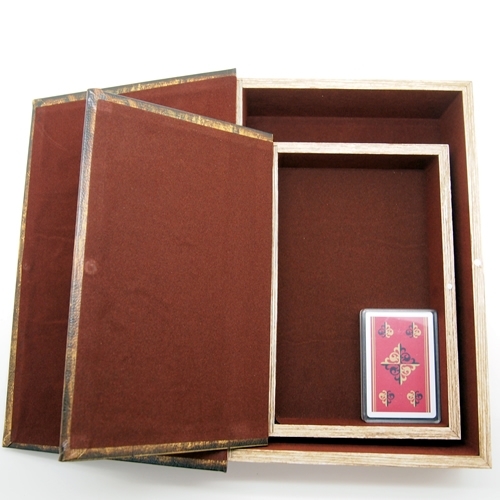BOOK BOX ブックボックス 2個セット(本型箱) (LL・Lサイズ)／Paris papillon