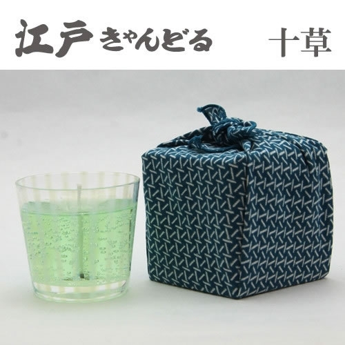 伝統工芸 江戸ガラスカラーキャンドル