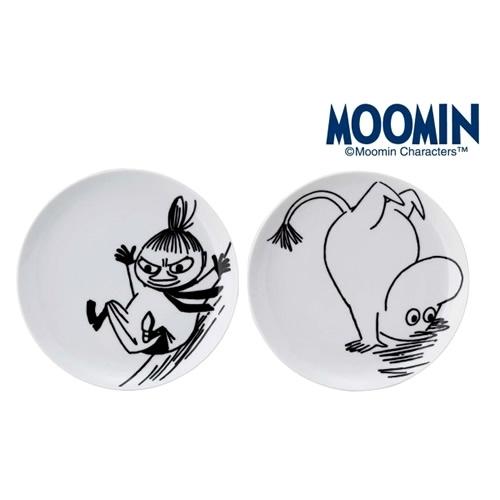 ムーミン雑貨 プレミアムmoomin ムーミンキャラクター ペアケーキプレートセット 大人のインテリア雑貨 通販