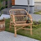 【送料無料】ラタン パーソナルチェア【メーカー直送品】