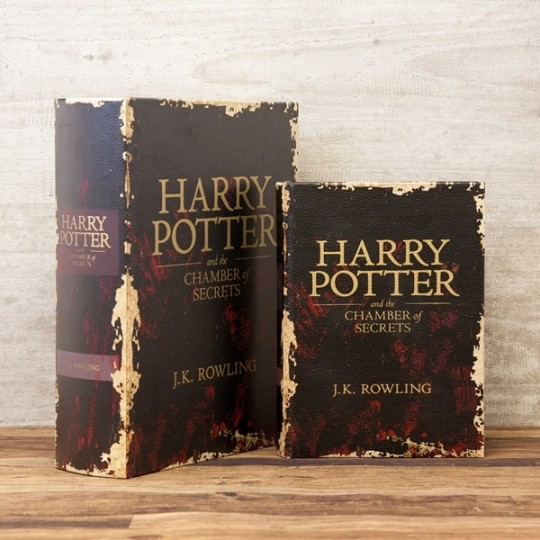 BOOK BOX ブックボックス (本型箱)2個セット【単品販売可】 (LL・Mサイズ)／HARRY POTTER