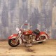ブリキのおもちゃバイク ハーレーダビッドソンモデルアメリカンオートバイ／レッドフォックス(Mサイズ)