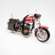 ブリキのおもちゃバイク ハーレーバビットソンモデルアメリカンオートバイ／ウエスタン(Lサイズ)