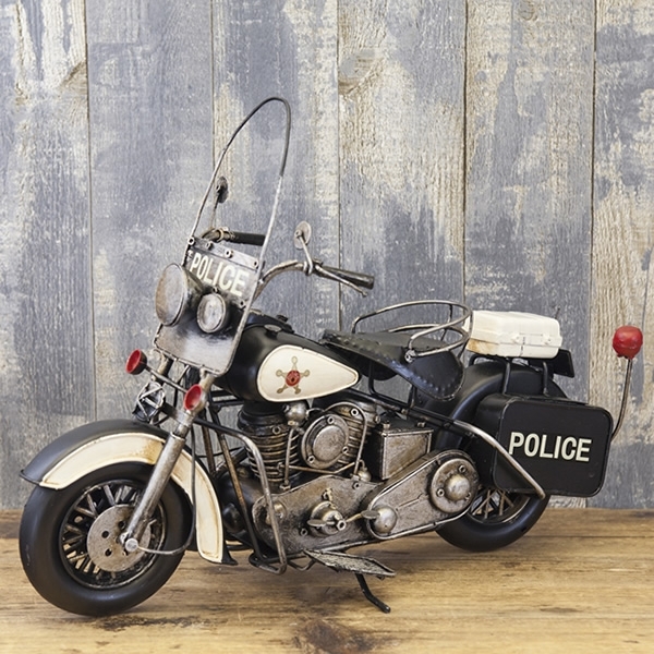 ブリキのおもちゃ HARLEY DAVIDSON POLICEバイク-