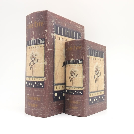BOOK BOX ブックボックス 2個セット(本型箱) (LL・Mサイズ)／Jane Eyre