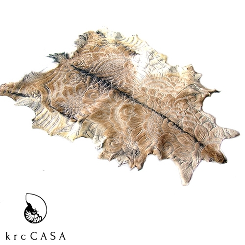 【送料無料】<krcCASA>GOAT SKIN MAT ゴートスキンマット【メーカー直送品】