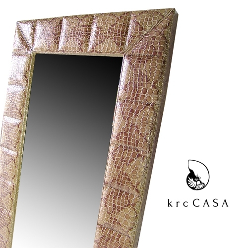 【送料無料】<krcCASA>STAND MIRROR スタンドミラー／パイソン【メーカー直送品】