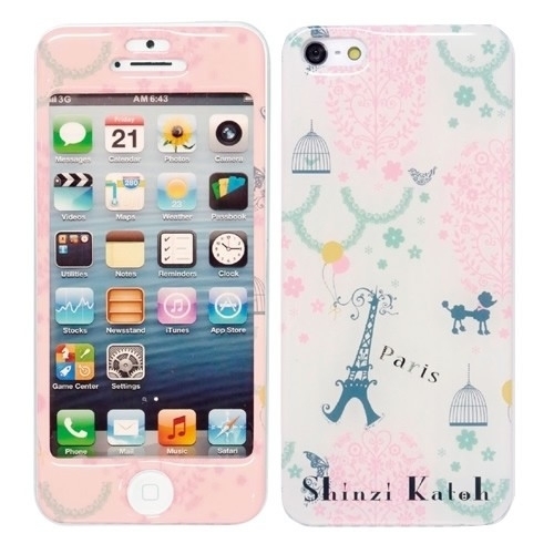 【アウトレットセール】《Shinzi Katoh Design》iPhone5／5s デコレーションステッカー／3枚セット