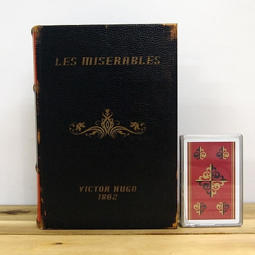 BOOK BOX ブックボックス(本型箱) (Mサイズ)／LES MISERABLES【取り寄せ品／納期1週間前後】