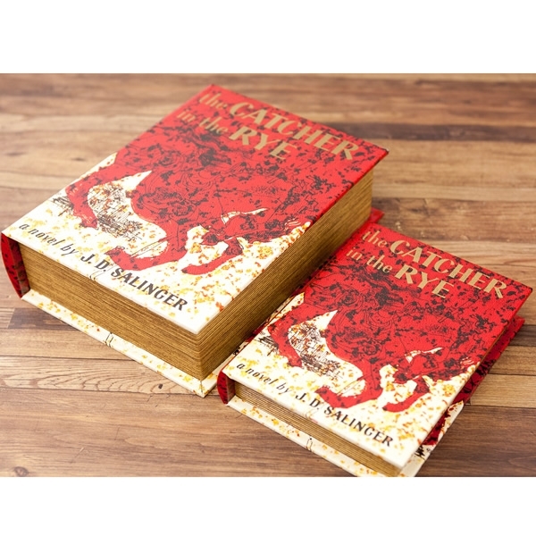 BOOK BOX ブックボックス (本型箱)2個セット【単品販売可】 (LL・Mサイズ)／The CATCHER in the RYE