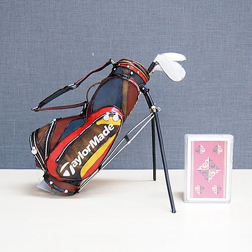 【ギフトセット】ブリキのおもちゃ テーラーメイド(TaylorMade)ゴルフバッグ