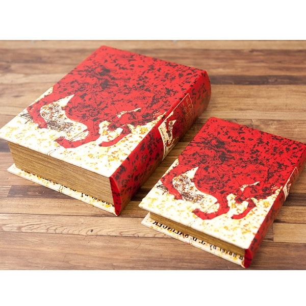 BOOK BOX ブックボックス (本型箱)2個セット【単品販売可】 (LL・Mサイズ)／The CATCHER in the RYE