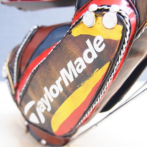 【ギフトセット】ブリキのおもちゃ テーラーメイド(TaylorMade)ゴルフバッグ