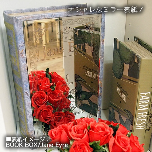 【ミラー表紙型】BOOK BOX ブックボックス(本型箱) (LLサイズ)／The Black Tulip