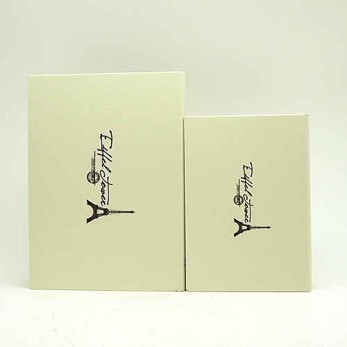 BOOK BOX ブックボックス 2個セット(本型箱)  (L・Mサイズ)／Eiffel Tower