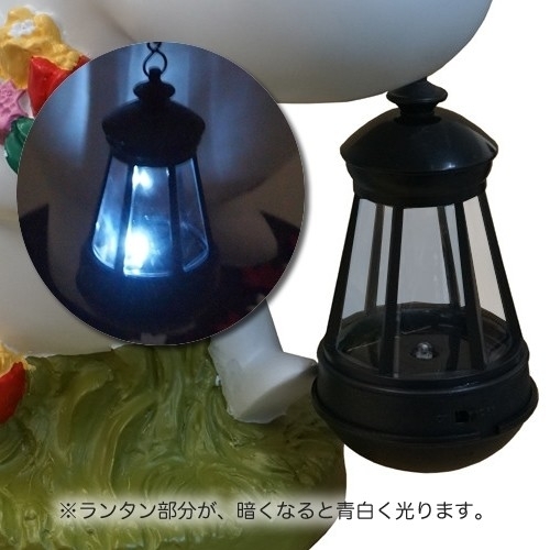 【ムーミン雑貨】ソーラーランタン／ムーミン(小)【取り寄せ品／納期1週間前後】