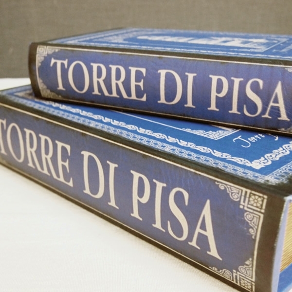 BOOK BOX ブックボックス 2個セット(本型箱)(特大LL・LLサイズ)／TORRE DI PISA【取り寄せ品／納期1週間前後】