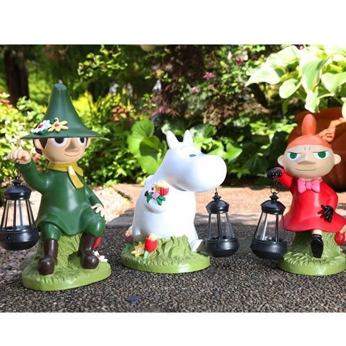 【ムーミン雑貨】ソーラーランタン／スナフキン(小)【取り寄せ品／納期1週間前後】