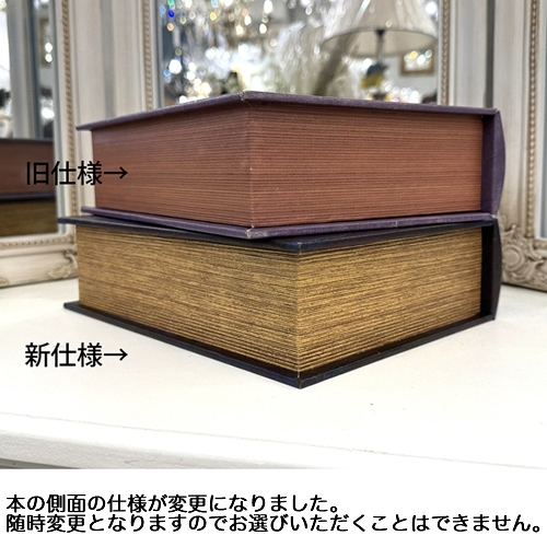 BOOK BOX ブックボックス (本型箱)2個セット【単品販売可】 (LL・Mサイズ)／Alice's Adventures In Wonderland